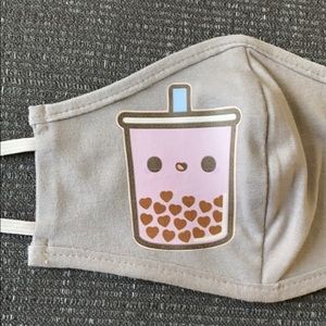 NWOT Boba Face Mask Cover